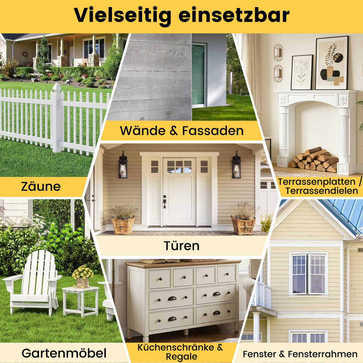 ROTTOGOON Farbsprühsystem 650W mit LED-Leuchte für Wandfarben
